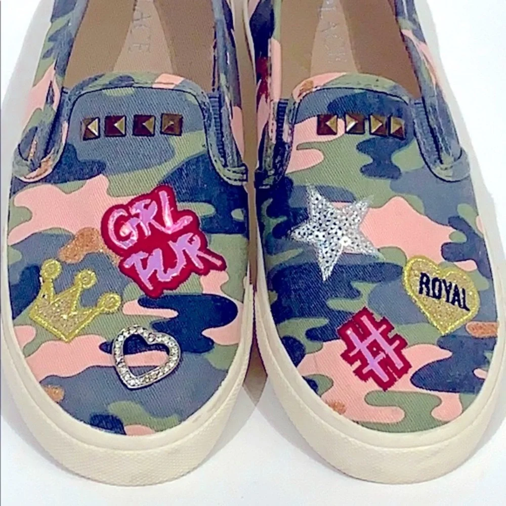 The Children’s Place Camo GRL Power Slides SZ3